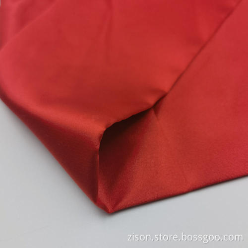 Girls Polyester Plain Orange Spandex Satin Dress Fabrics